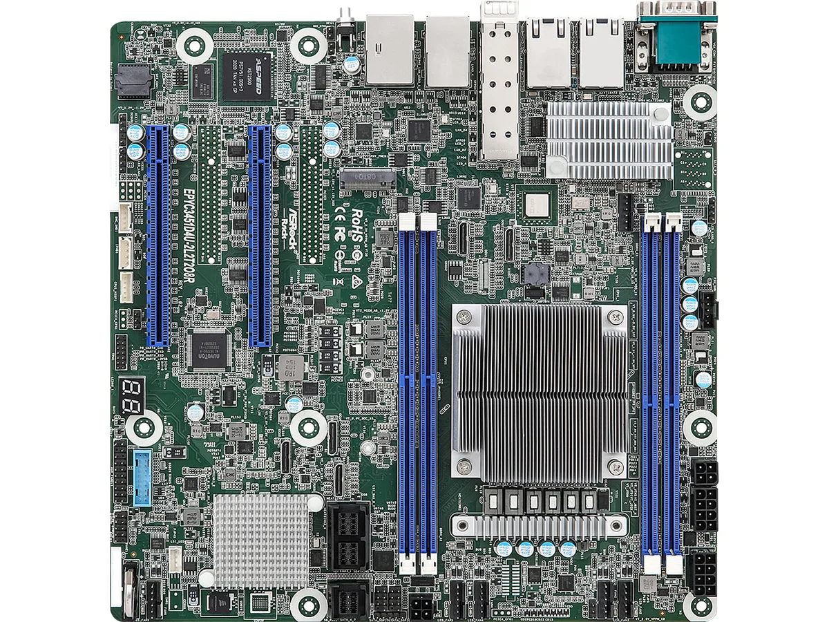 ASRock Rack ASRock Rack EPYC3451D4U-2L2T2O8R Micro-ATX Server Motherboard — product photo