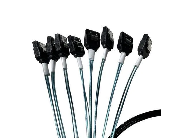 Manw Manw SlimSAS LP X8 to 8 SATA SFF-8654 74pin 85cm Cable — product photo