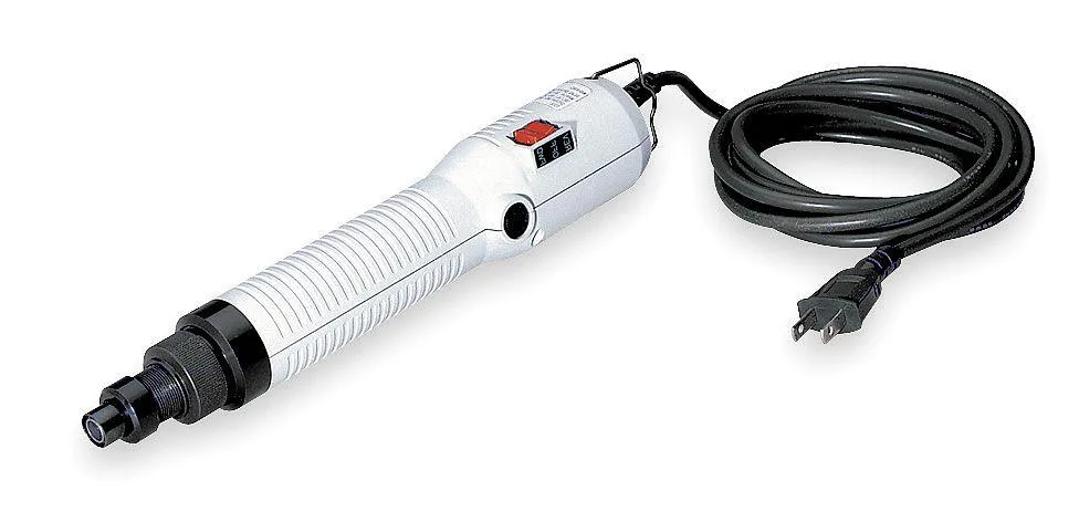 Straight-body corded production screwdriver with 10 ft cord
