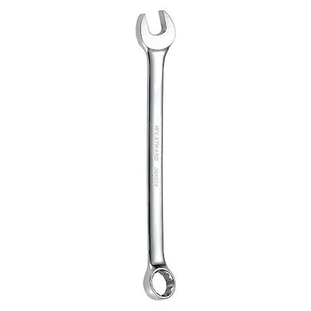 Westward 14 mm combination wrench, chrome finish, offset box end
