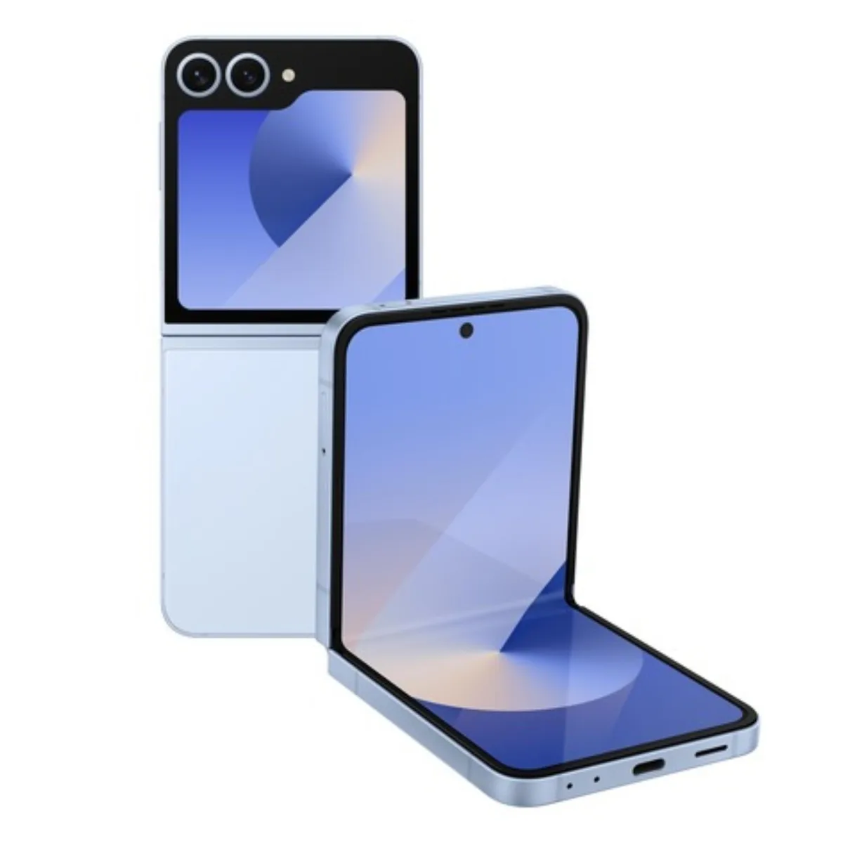 SAMSUNG SAMSUNG Galaxy Z Flip6 256GB Blue cell phones - unlocked — product photo