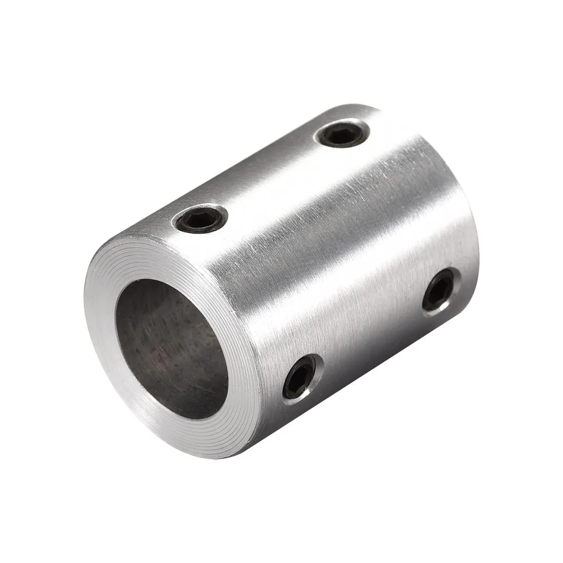Unique-Bargains Unique-Bargains 12mm to 12mm Rigid Coupling L25XD20 Aluminum Alloy 2pcs — product photo