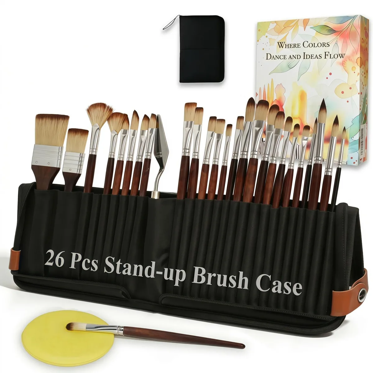  Avery HB-1 26-Piece Fine Art Brush Set, 12 Colors — product photo