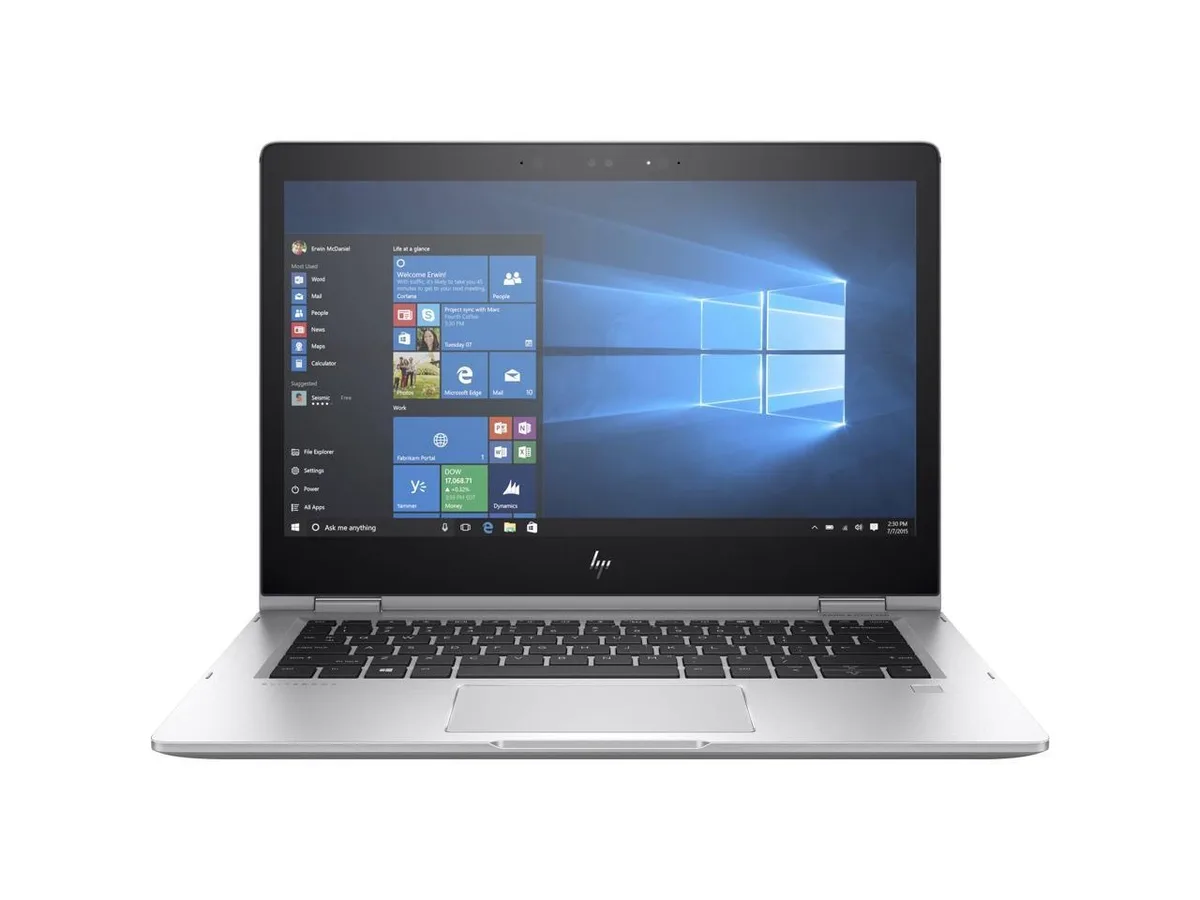 HP HP EliteBook x360 1030 G3 13.3" FHD Touchscreen 2-in-1 Laptop i7-8650U 16GB DDR4 1TB NVMe Silver — product photo