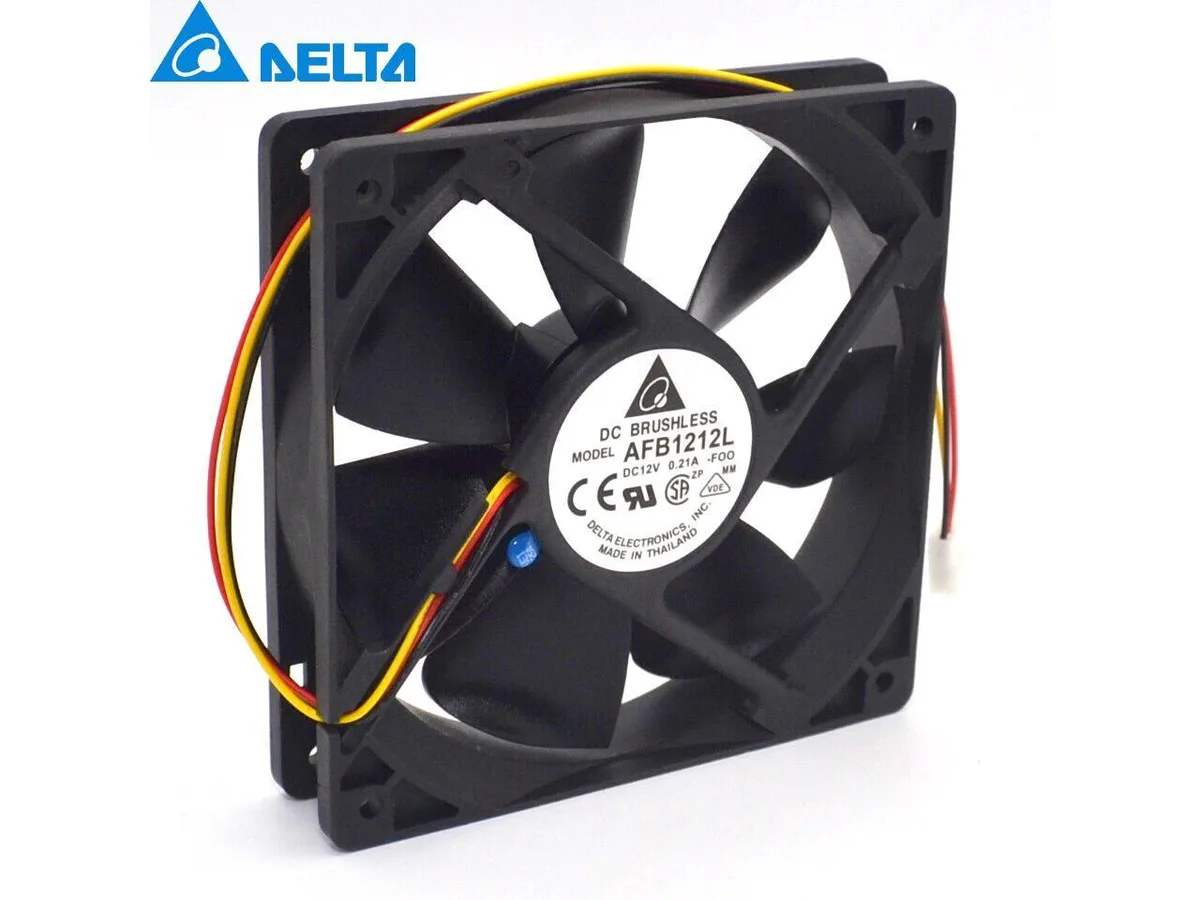 Fans Fans AFB1212L-FOO 12025 12V .021A 120x120x25mm case fan — product photo