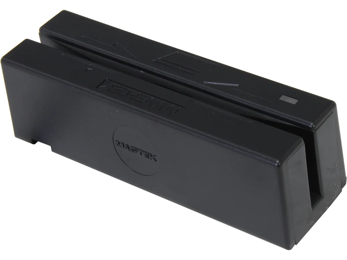 MagTek, Inc MagTek, Inc 21040145 credit card reader USB 3-track dual-head black — product photo