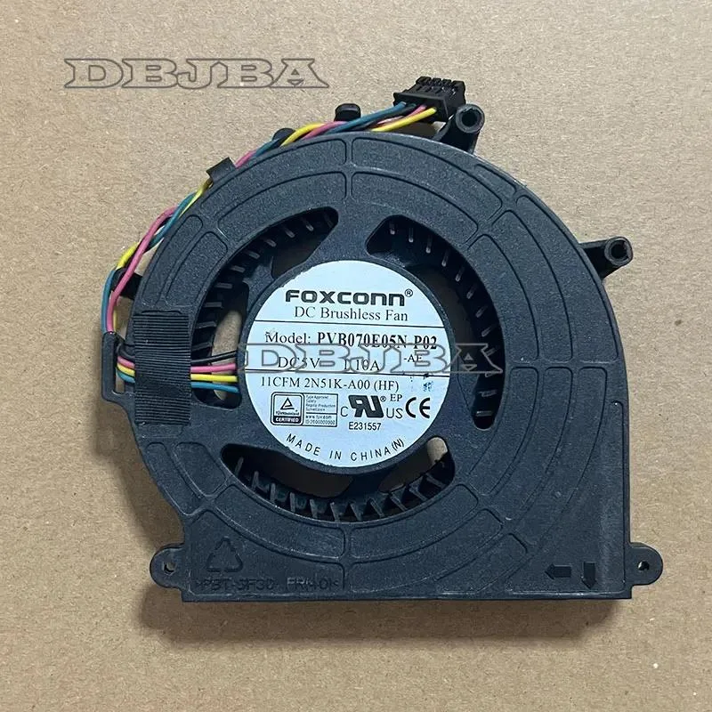 DBTLAP DBTLAP Laptop CPU Cooling Fan For Foxconn PVB070E05N-P02-AE 2N51K-A00 5V 1.10A 4PIN — product photo