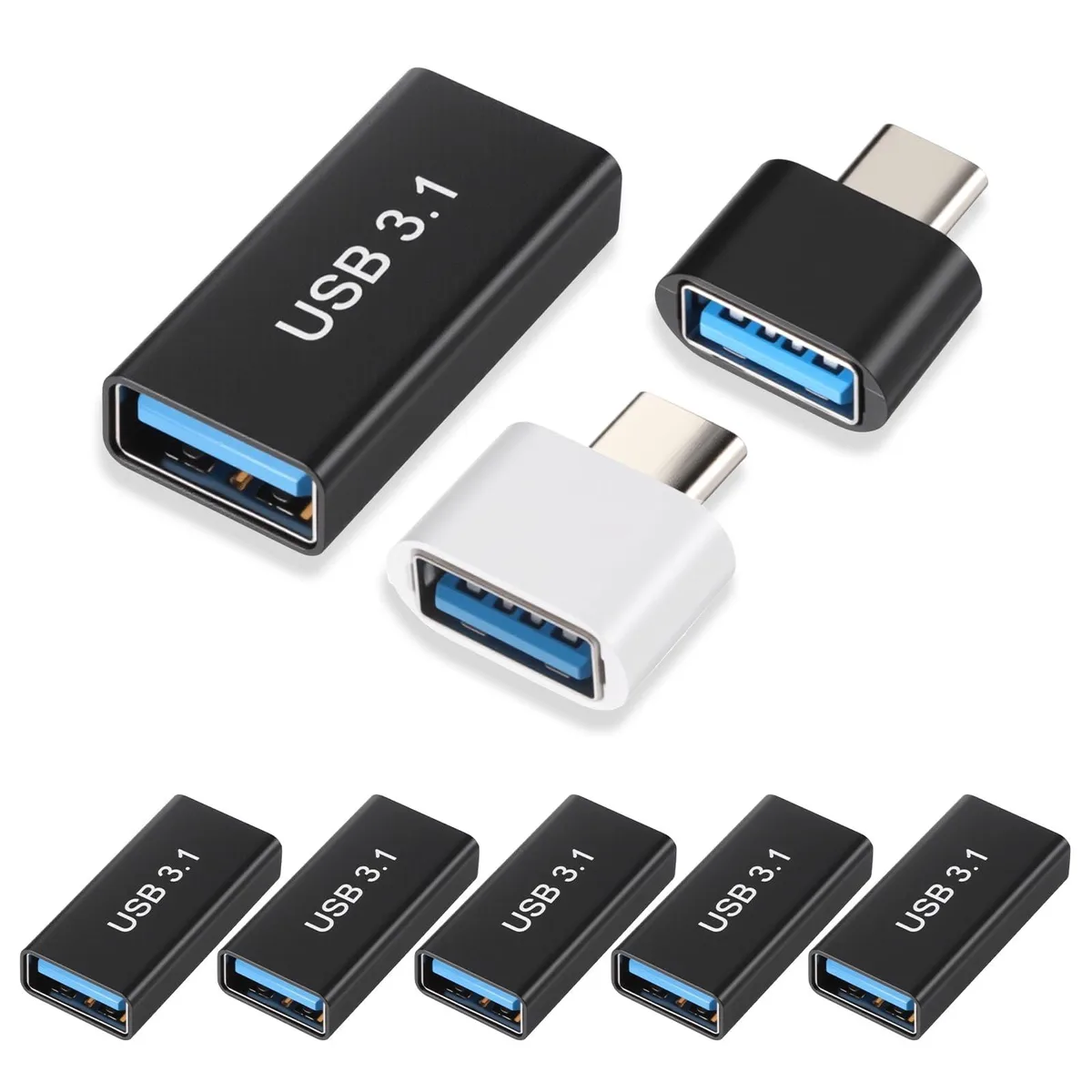  FdcLixuvol 713302 USB C to USB A converter 5PCS + 2 OTG 10Gbps — product photo