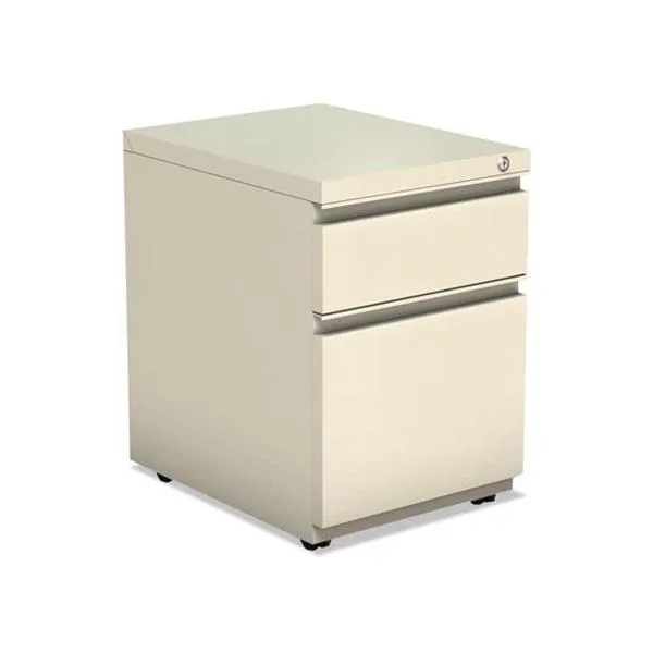 Alera Alera Two-Drawer Metal Pedestal Box File Putty 14 7/8w x 19 1/8d — product photo