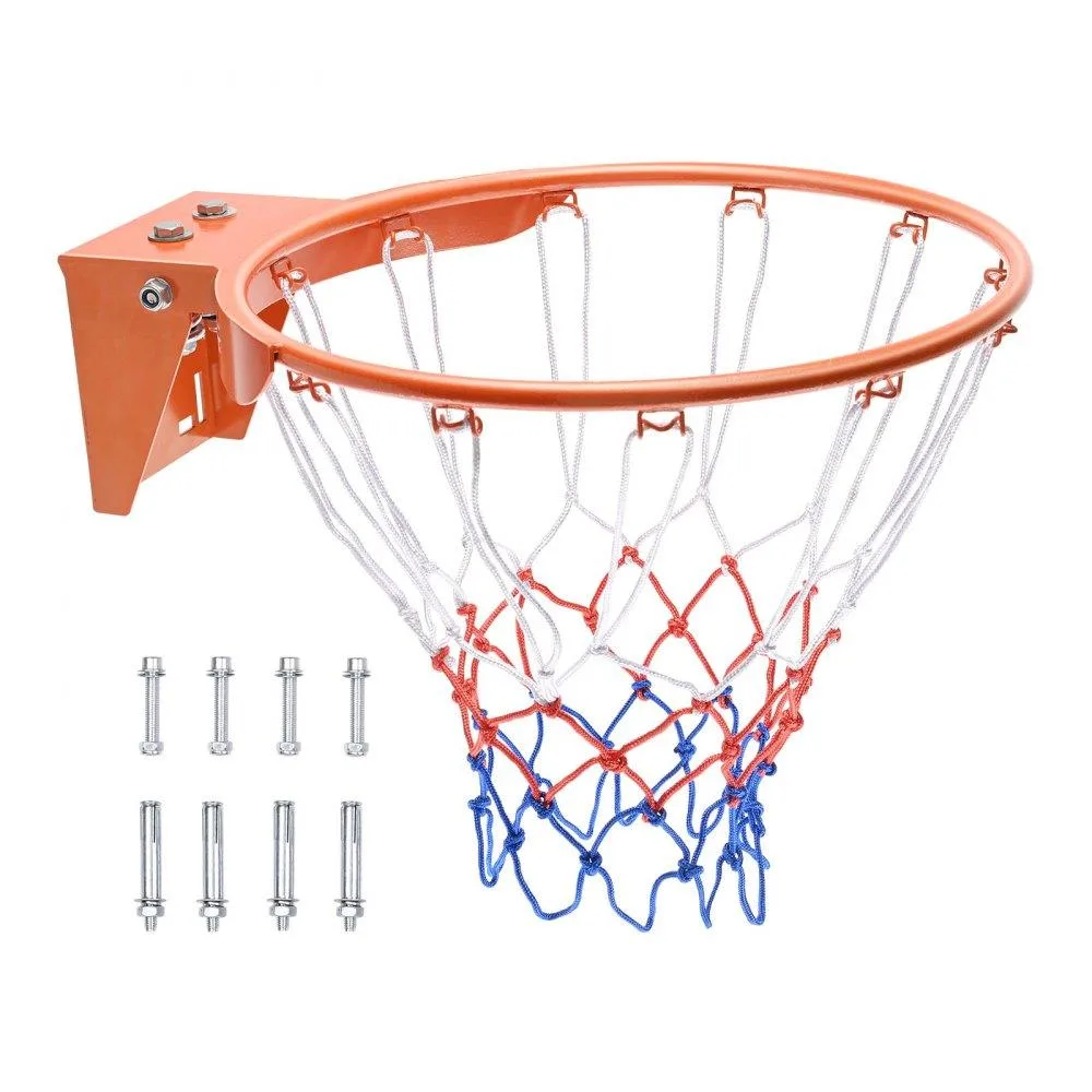 VEVOR VEVOR Basketball Rim 18" Q235 Flex Goal with Net — product photo