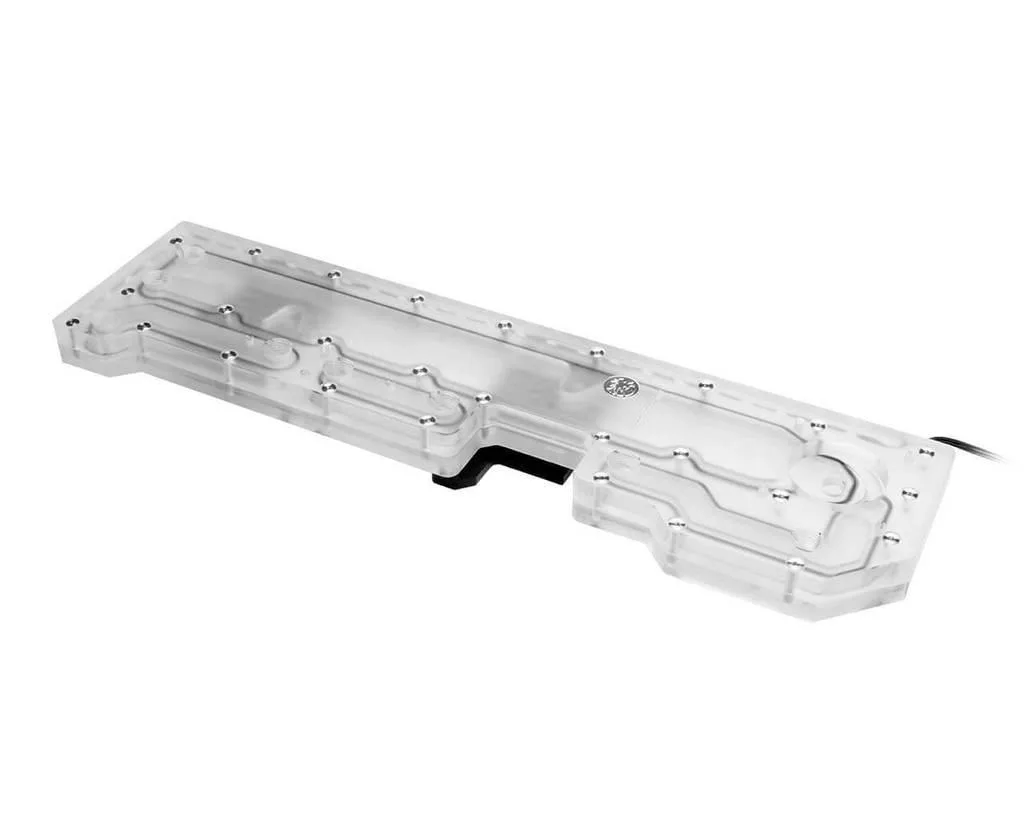 Bykski Bykski Distro Plate ZEAGINAL 07 PMMA 5V ARGB DDC Pump — product photo