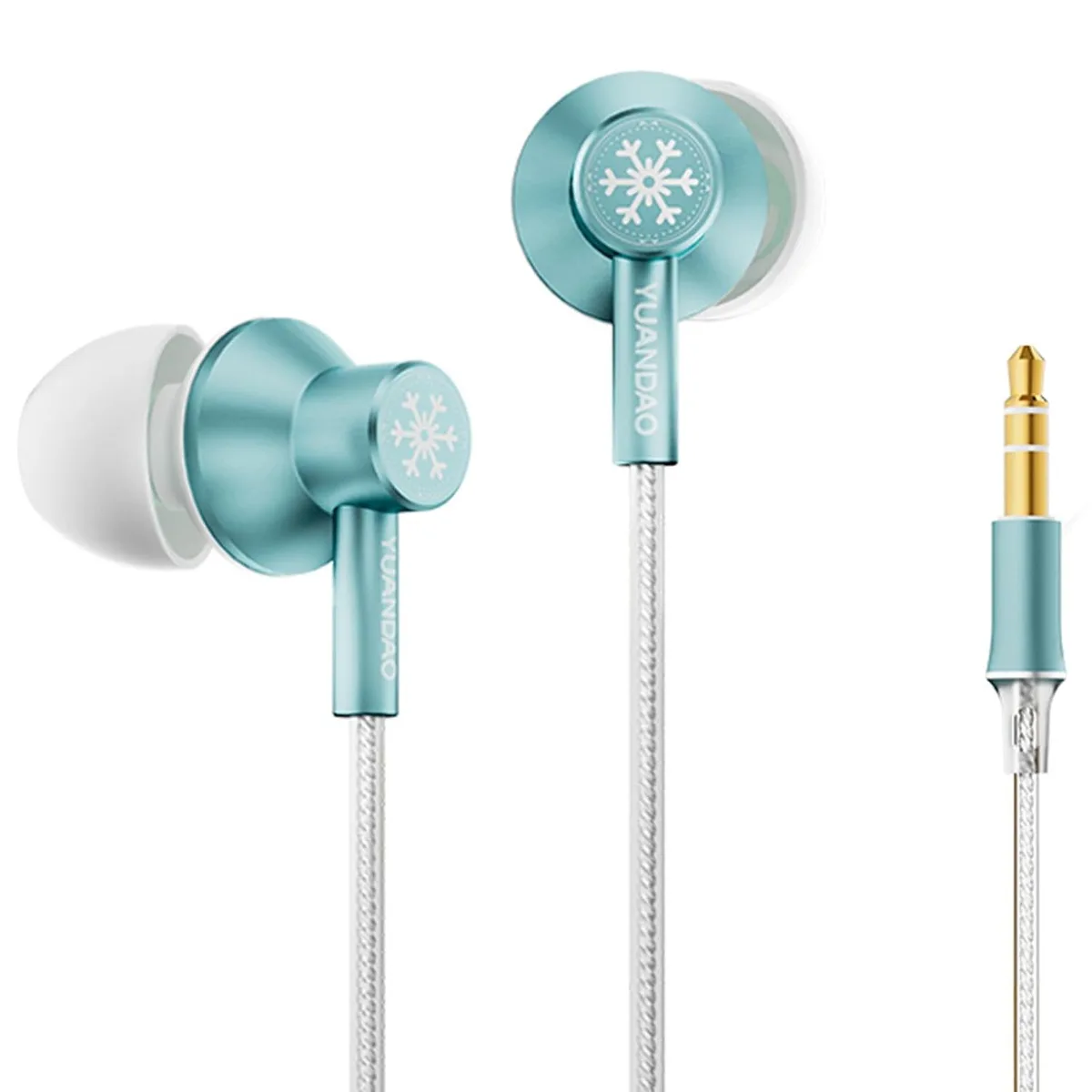 LORDWORLD LORDWORLD StringSnow Green 3.5mm Wired IEM 10mm 32Ω No Mic — product photo