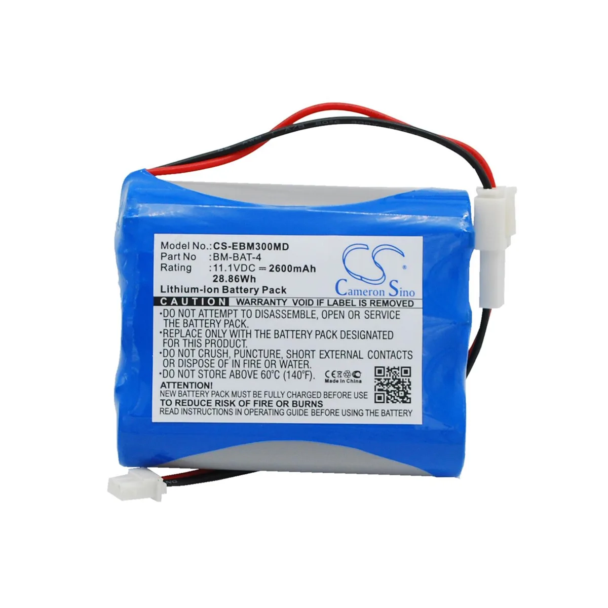 Cameron &amp; Co Cameron &amp; Co DS-CS-EBM300MD Li-ion Battery 11.1V 2600mAh Black — product photo
