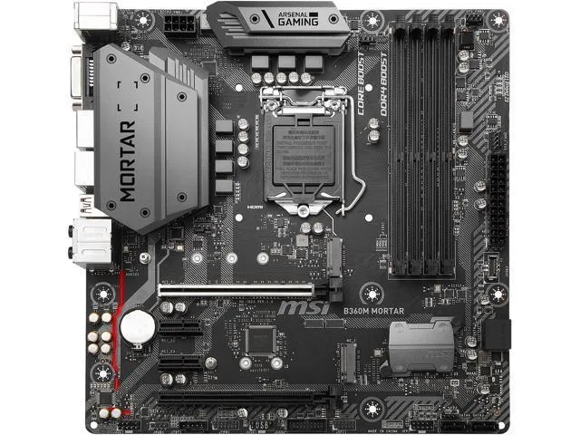 MSI MSI ARSENAL GAMING B360M MORTAR LGA 1151 (300 Series) Intel motherboard — product photo