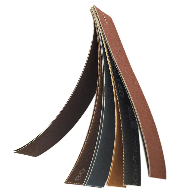 Mill-Rose Company Mill-Rose Company 70000 12 Mini Strips Assortment 120-180 Grit equipment — product photo