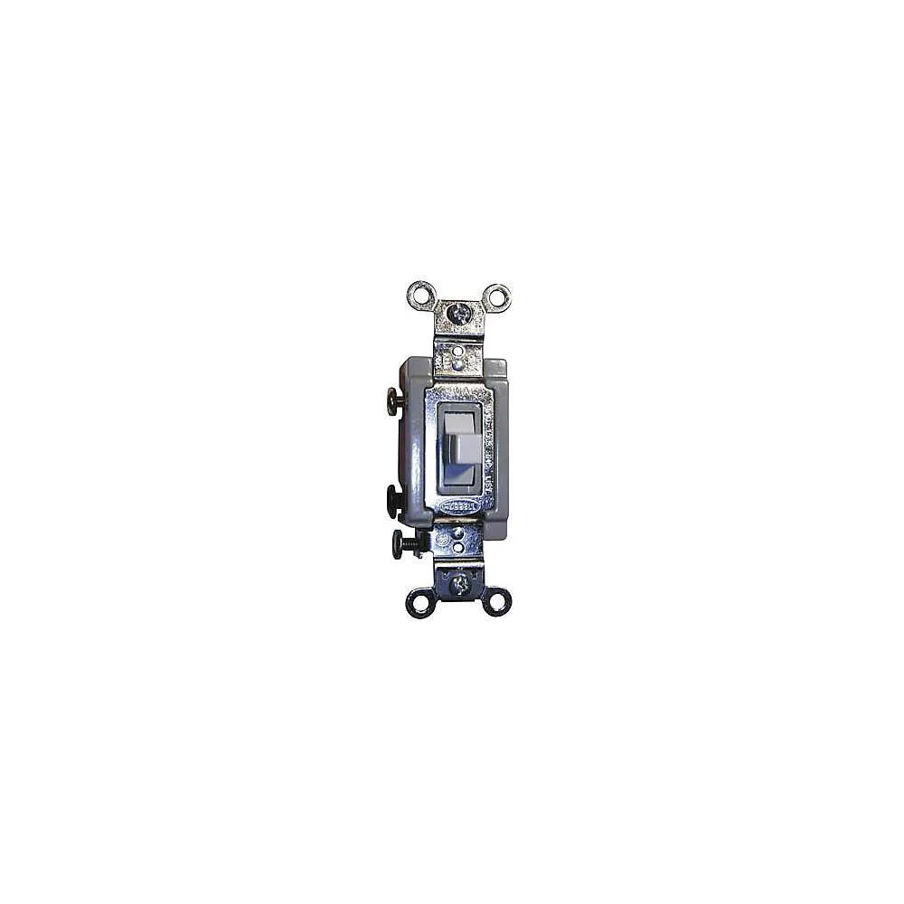 Hubbell Incorporated Hubbell Incorporated HBL1385W toggle switch 20 A 120/277 V white — product photo