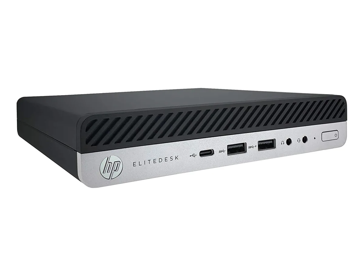 HP HP EliteDesk 800 G4-MINI J1-800G4MA01 business desktop Intel Core i5-8500T 8GB DDR4 256GB NVMe Windows 11 Pro — product photo