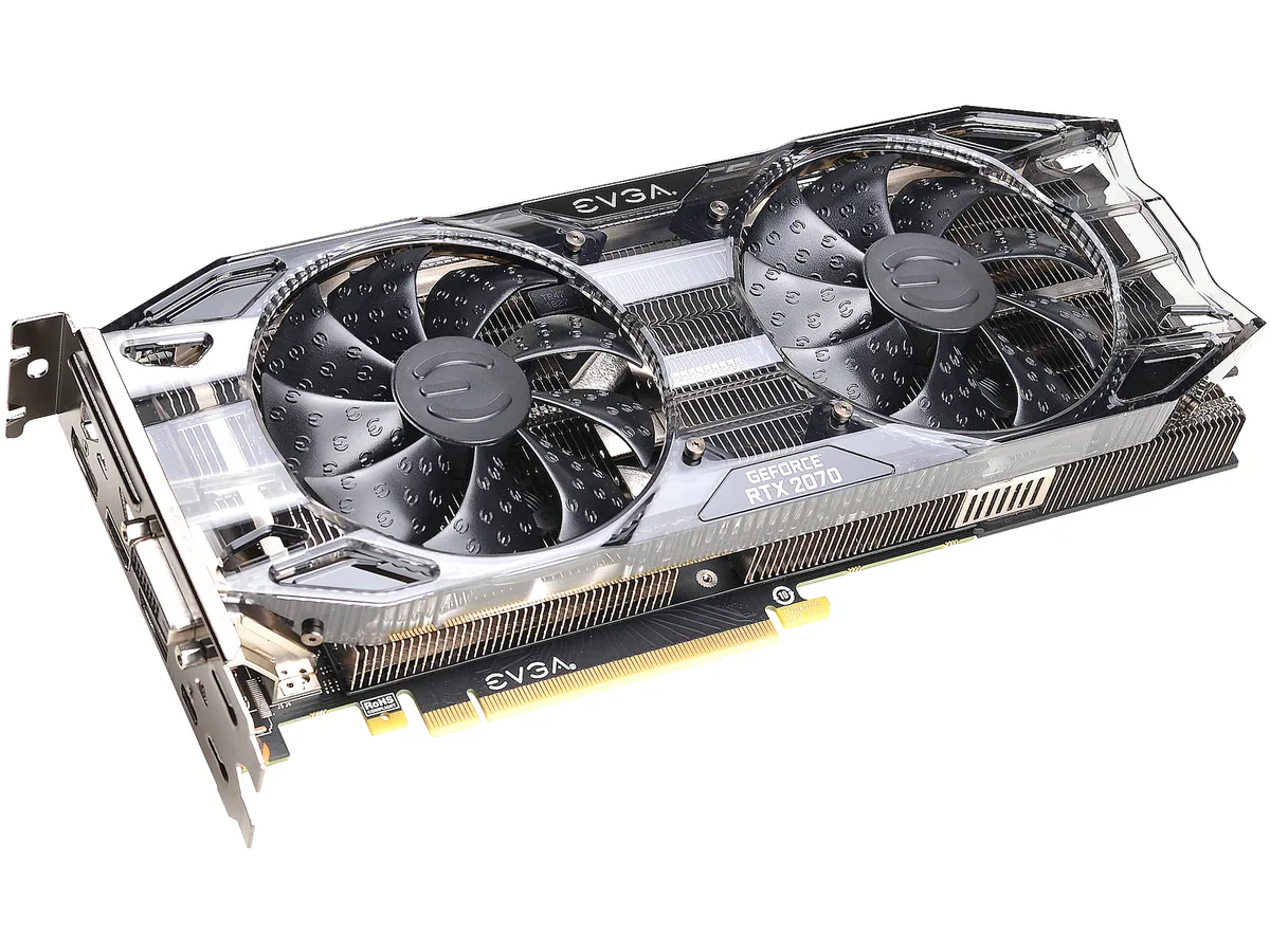 EVGA EVGA GeForce RTX 2070 Black Gaming 08G-P4-1071-KR graphics card — product photo