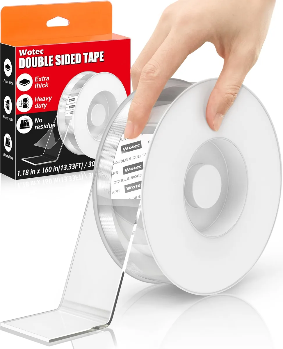  Wotec w33604 Double Sided Tape 1.18 in x 160 in fastener — product photo