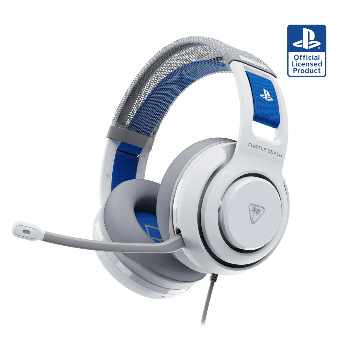 Turtle Beach Atlas 200 Wired Gaming Headset White 50mm 3.5mm 280g — product photo