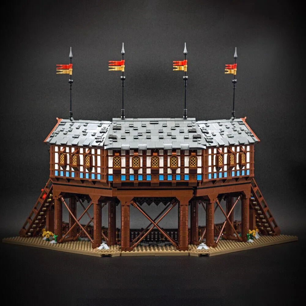 ZITIANYOUBUILD ZITIANYOUBUILD MOC-152408 Medieval Tournament Grounds 3186 Parts — product photo