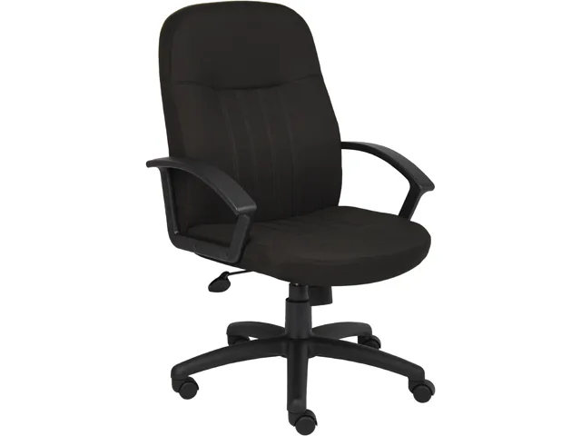 BOSS Office Products BOSS Office Products B8306-BK Executive Chair Black 27" Base office furniture — product photo