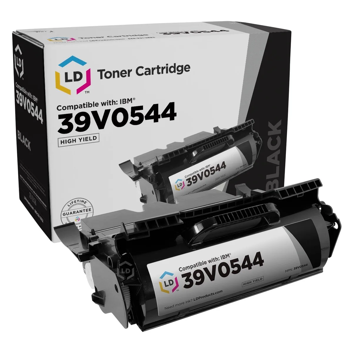 LD Products LD Products 39V0544 High Yield Black Toner Cartridge 21000 Pages — product photo