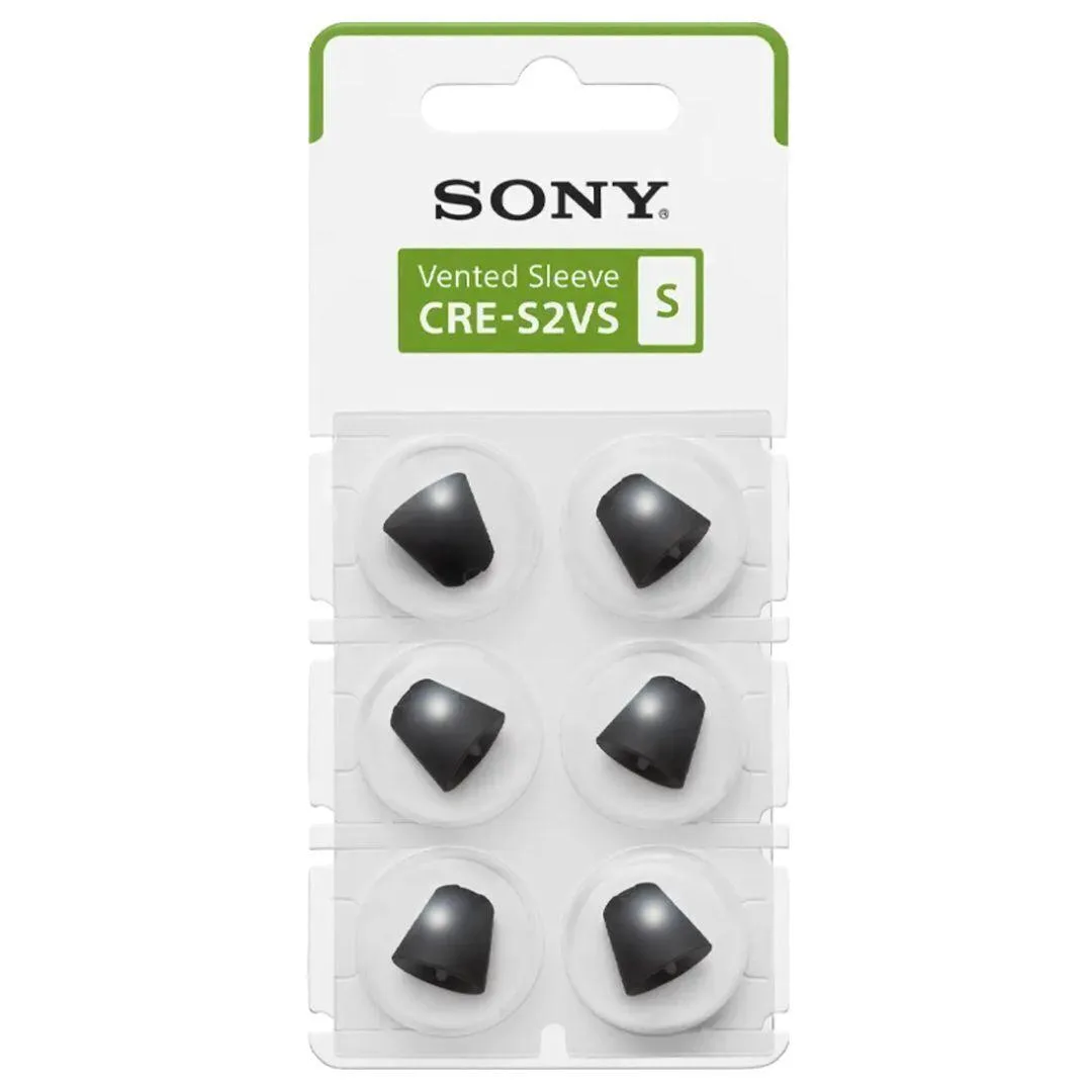 Sony Sony CRES2VS Small Vented Sleeve 3 Pair for C20 OTC Hearing Aid Accessory — product photo