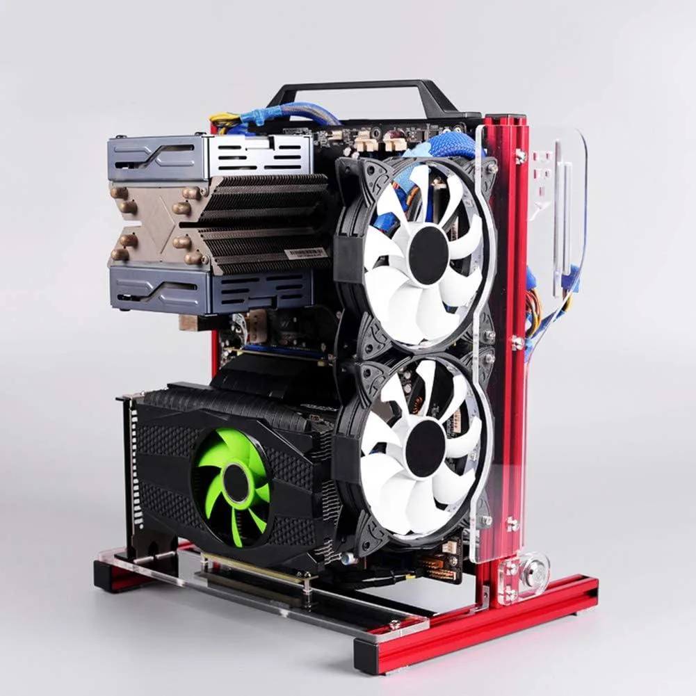 myVolts myVolts Open Frame Server Chassis Red — product photo