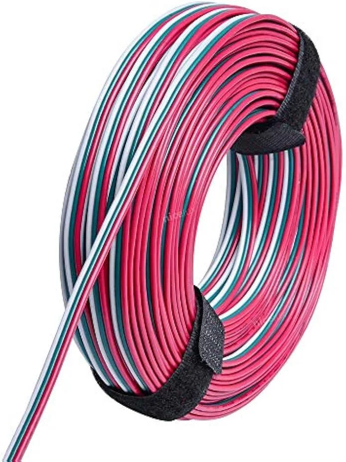 TAURKENAM TAURKENAM 80 Feet 24 Meter 3 Pin LED Extension Wire 20 AWG power adapter — product photo