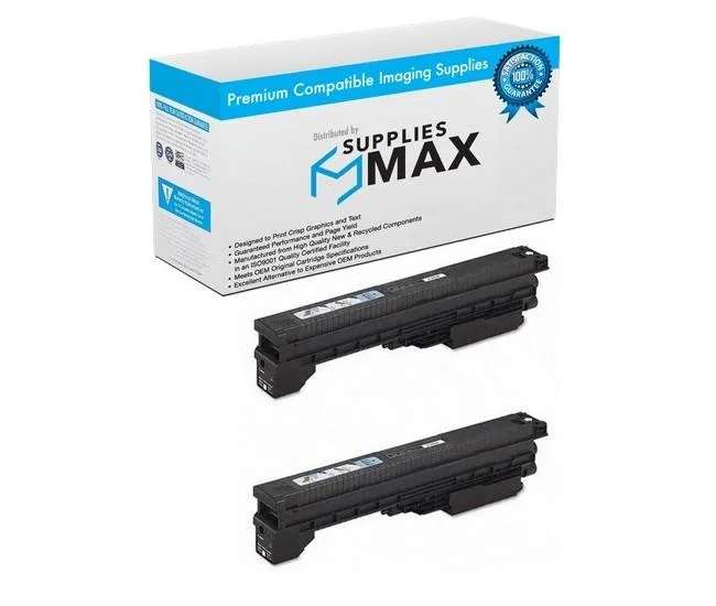 SuppliesMax SuppliesMax Black Toner Cartridge 2-Pack 27000 Pages — product photo