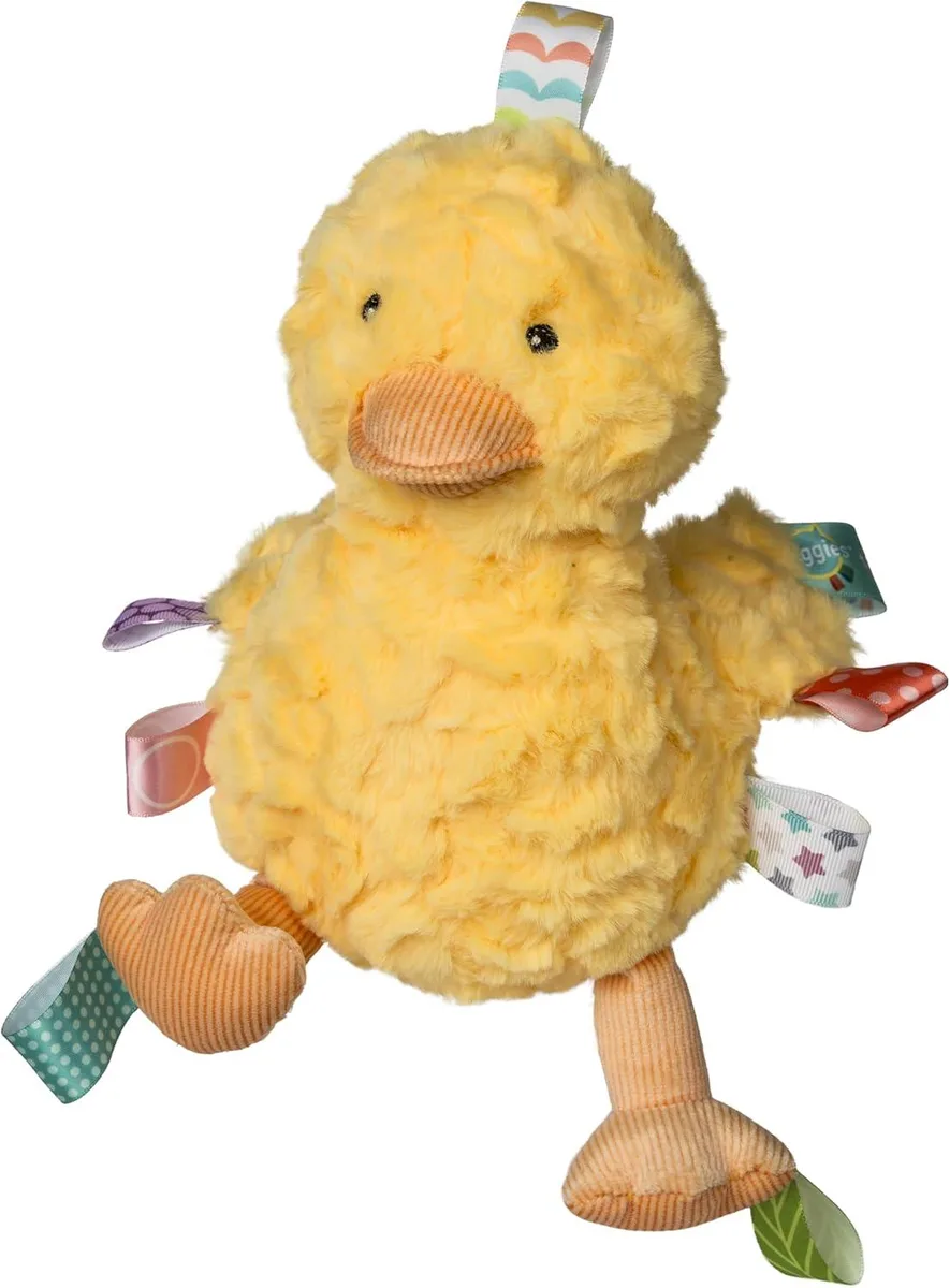 Mary Meyer Stuffed Toys Mary Meyer Taggies Yellow Dunkin Duck Stuffed Toy 11 — product photo