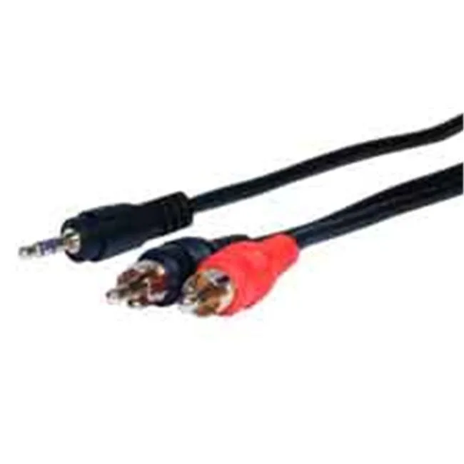 Nlp Comprehensive Nlp Comprehensive 3.5 mm Stereo Mini to 2 RCA Audio Splitter Cable 25 ft — product photo