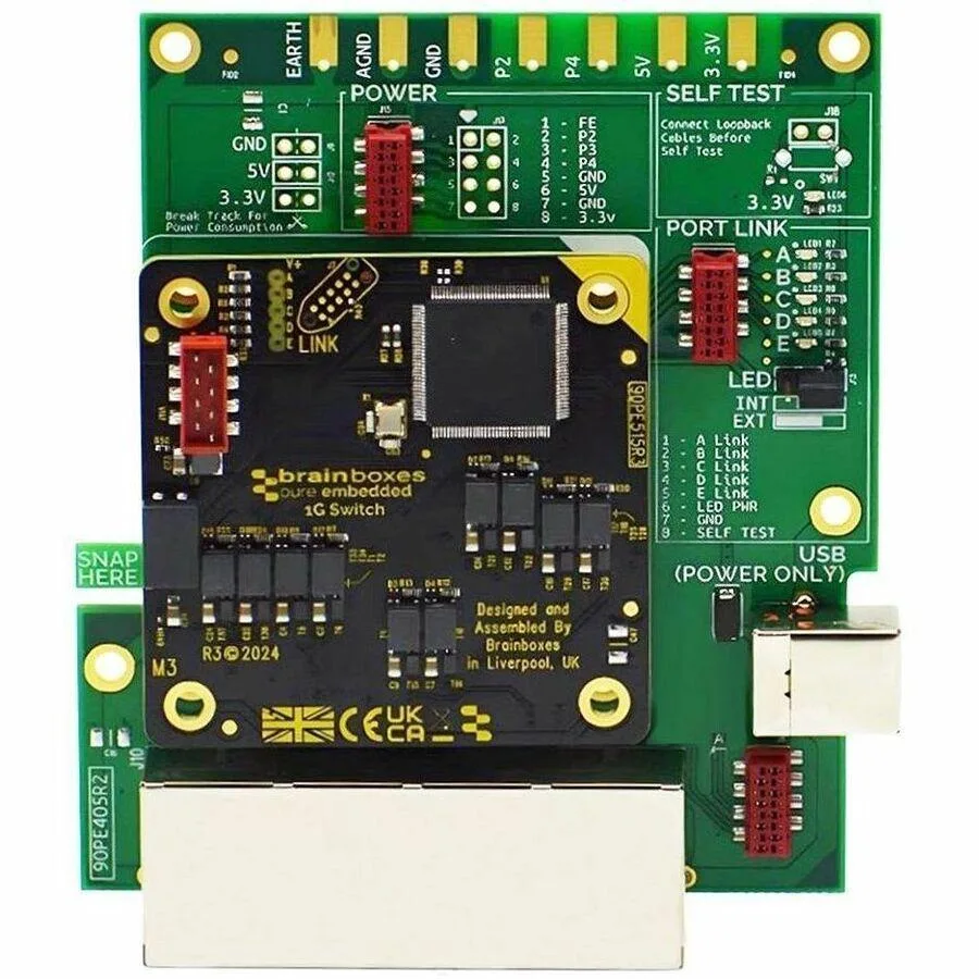 Lenovo Lenovo Brainboxes PE415 Industrial Gigabit Ethernet Evaluation Kit — product photo