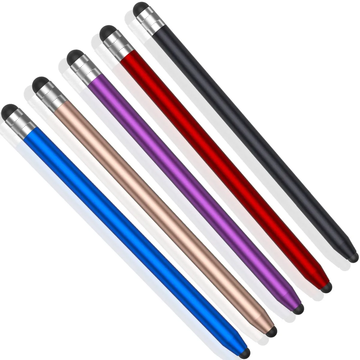 OOCLCURFUL Capacitive Stylus Pens 5-Pack 5.0 in — product photo