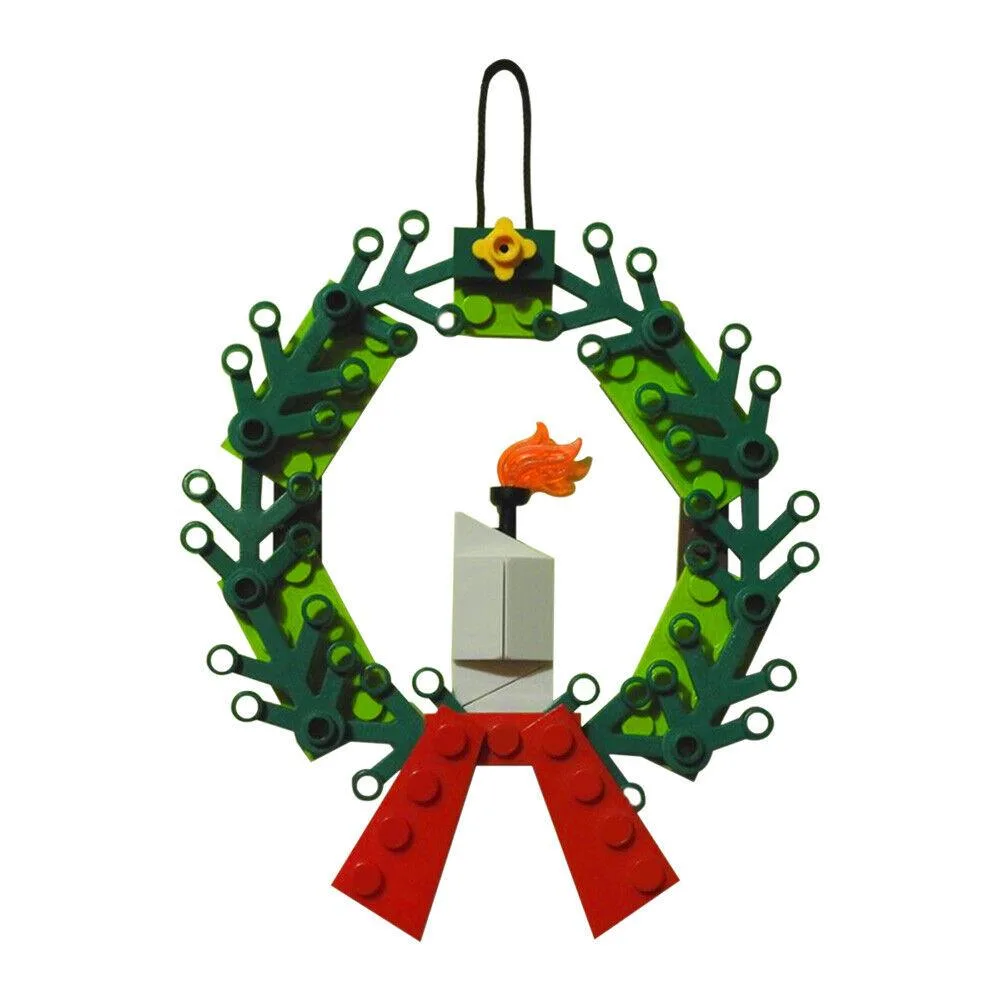 ZITIANYOUBUILD ZITIANYOUBUILD Christmas Wreath Building Kit 31 Pieces MOC — product photo