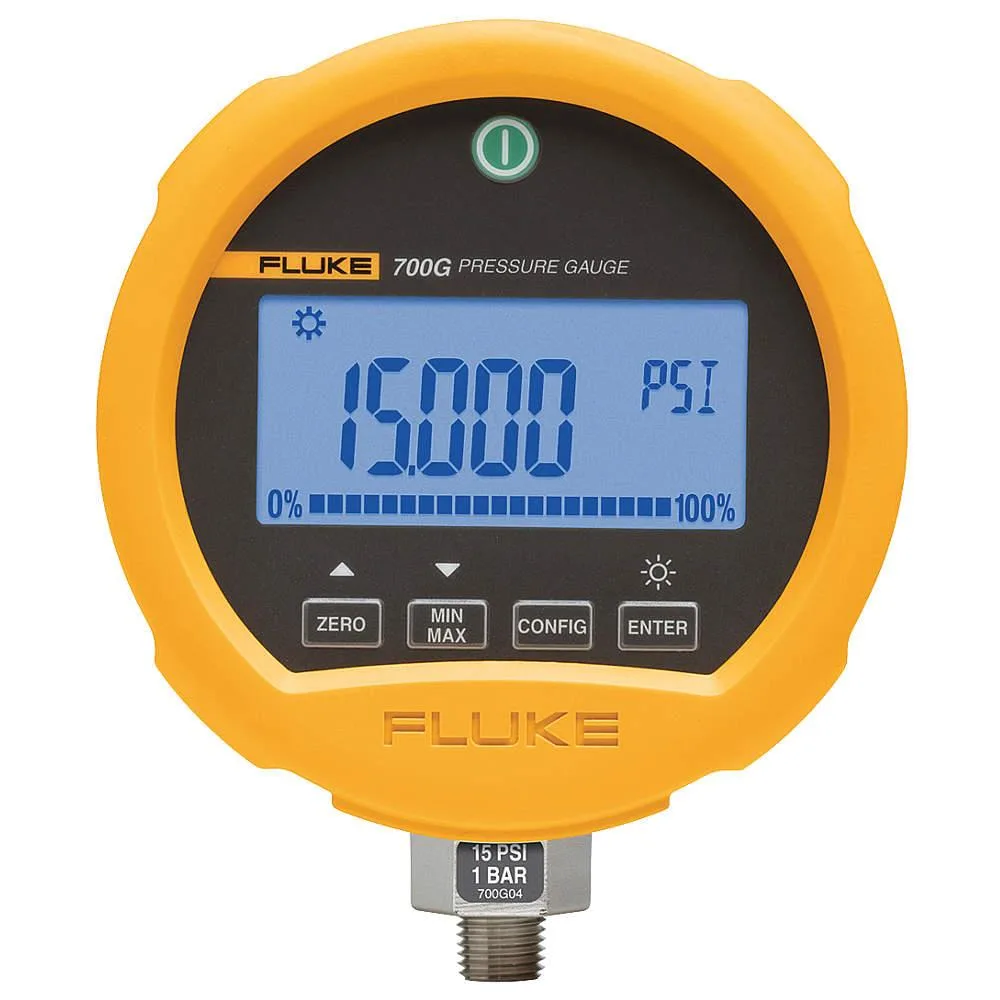 Fluke Fluke 700G01 Digital Compound Gauge -0.4 to 0.4 psi measurement tool — product photo