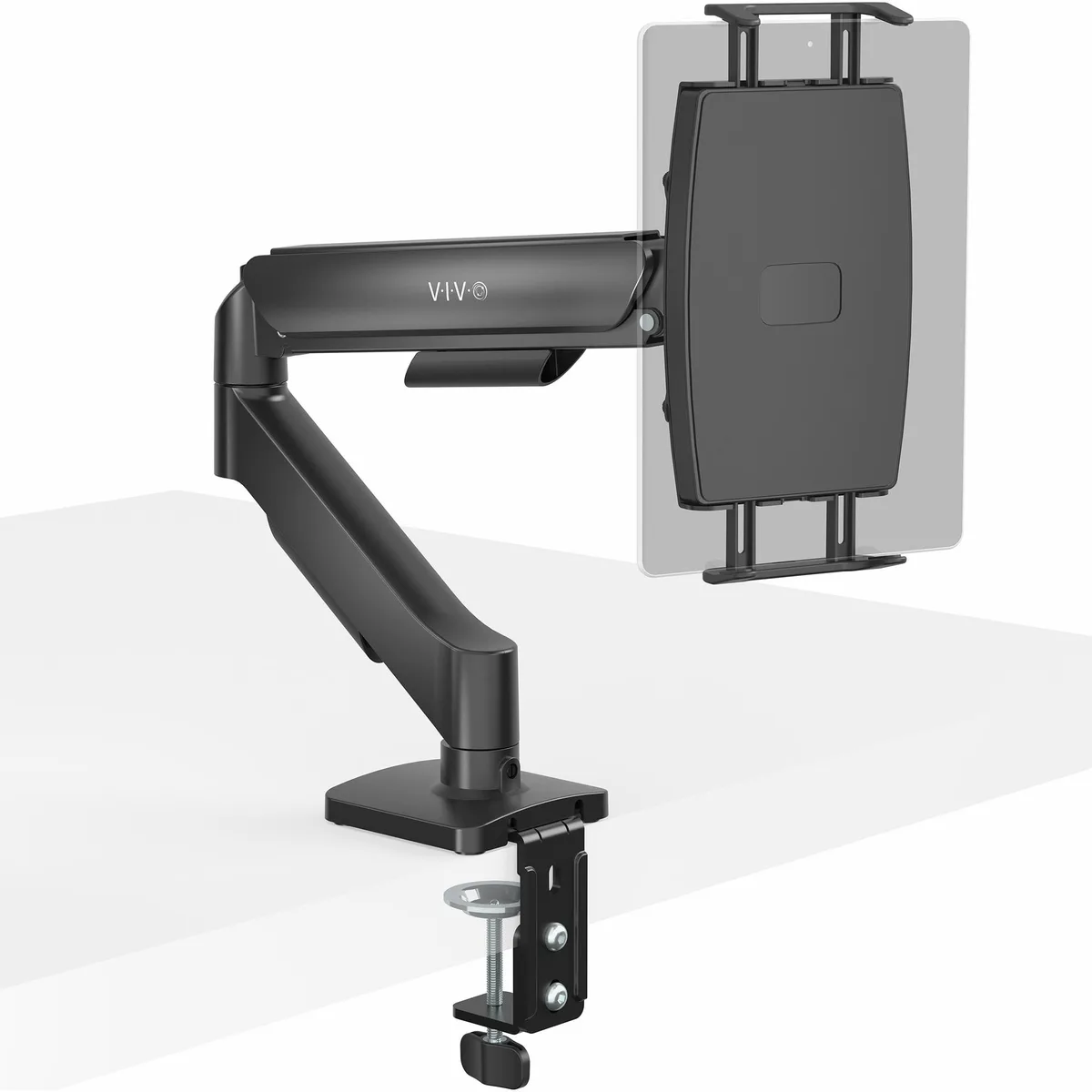 VIVO VIVO Single Mechanical Arm Desk Mount for Tablets, 2-in-1 Laptops, Portable Monitors monitor accessory — product photo