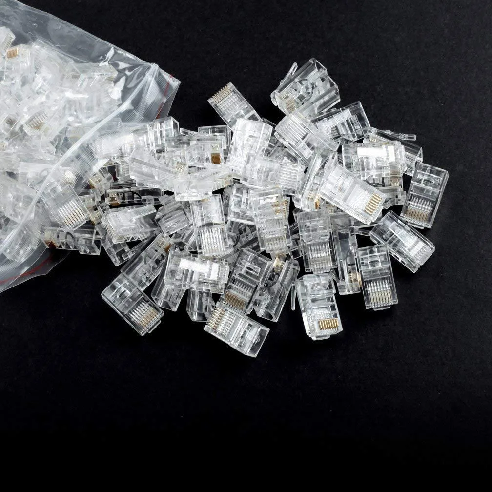  10Gtek CAT5e-8P8C-3u RJ-45 UTP Network Connectors 100-Pack — product photo