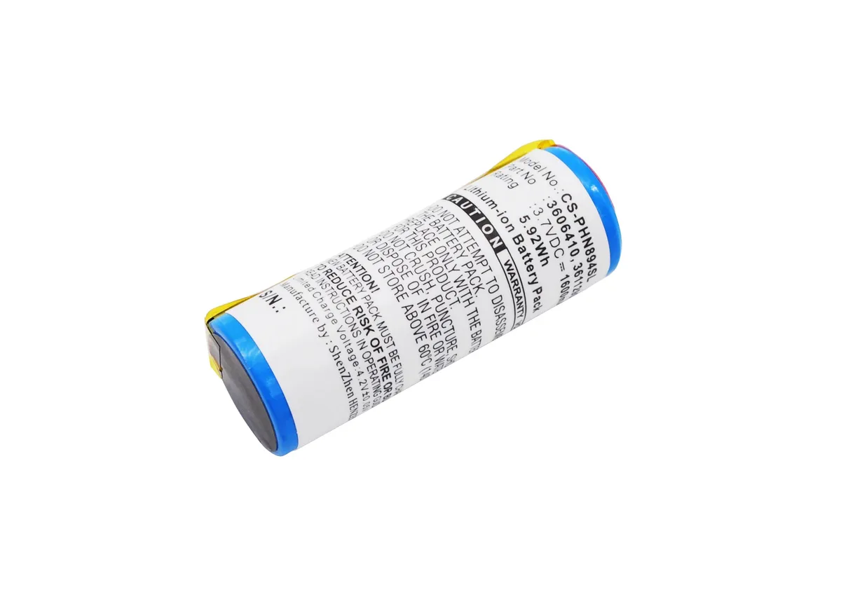 Cameron Sino replacement battery pack, rectangular black plastic casing with label and contacts