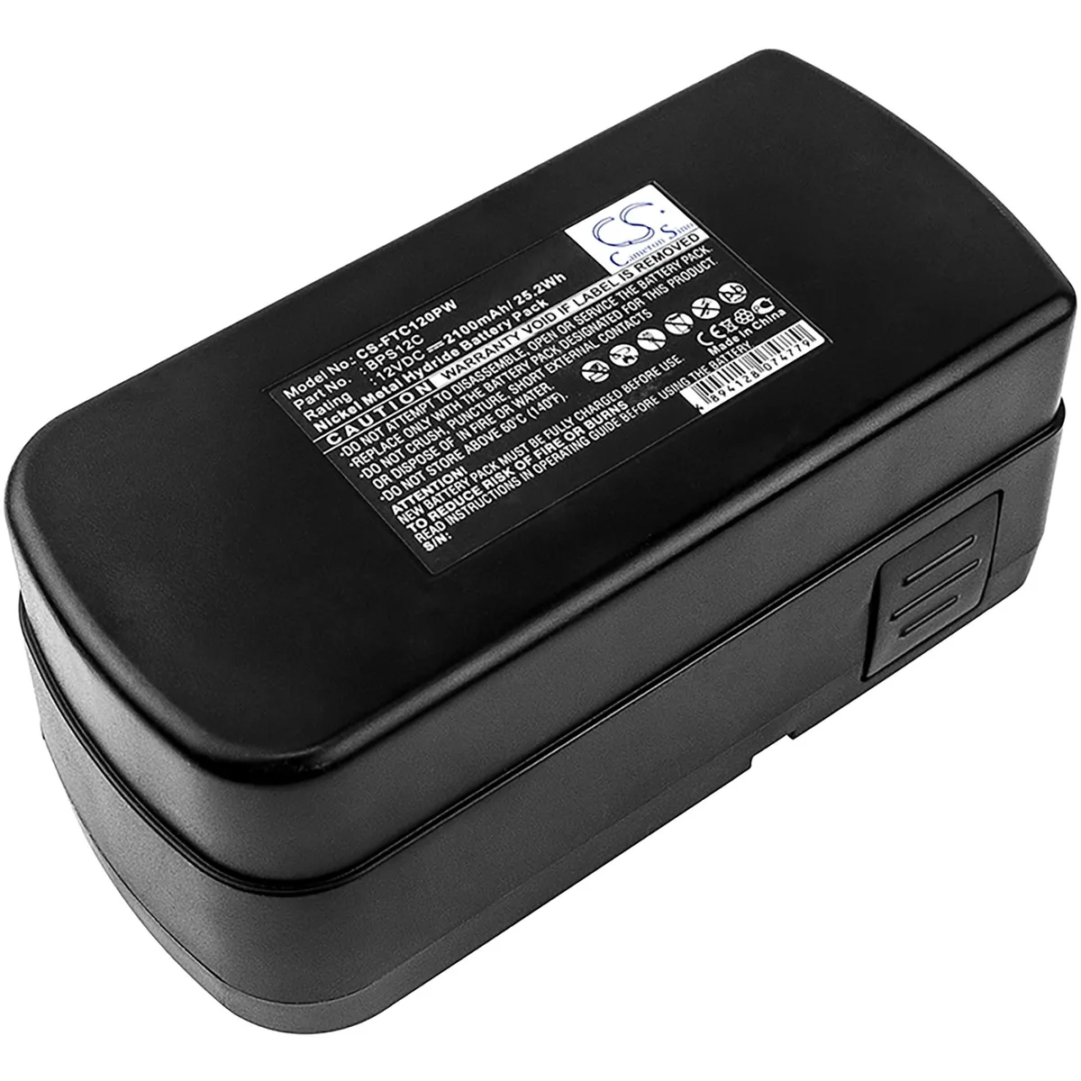 Cameron &amp; Co Cameron &amp; Co DS-CS-FTC120PW 12.0V 2.1 Ah Ni-MH battery — product photo