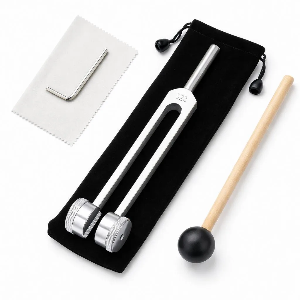 The Perfect Part The Perfect Part 128 Hz Tuning Fork with Silicone Hammer — product photo