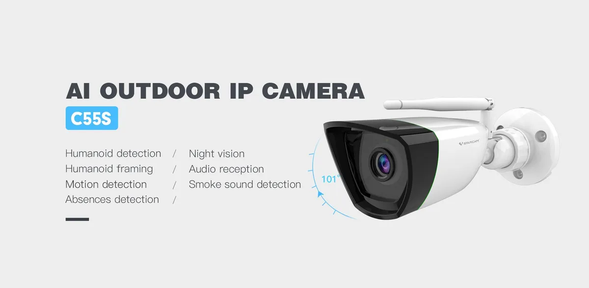 visiPower visiPower 3MP 1080p H.264 2.4GHz WiFi RJ45 Surveillance Security System — product photo