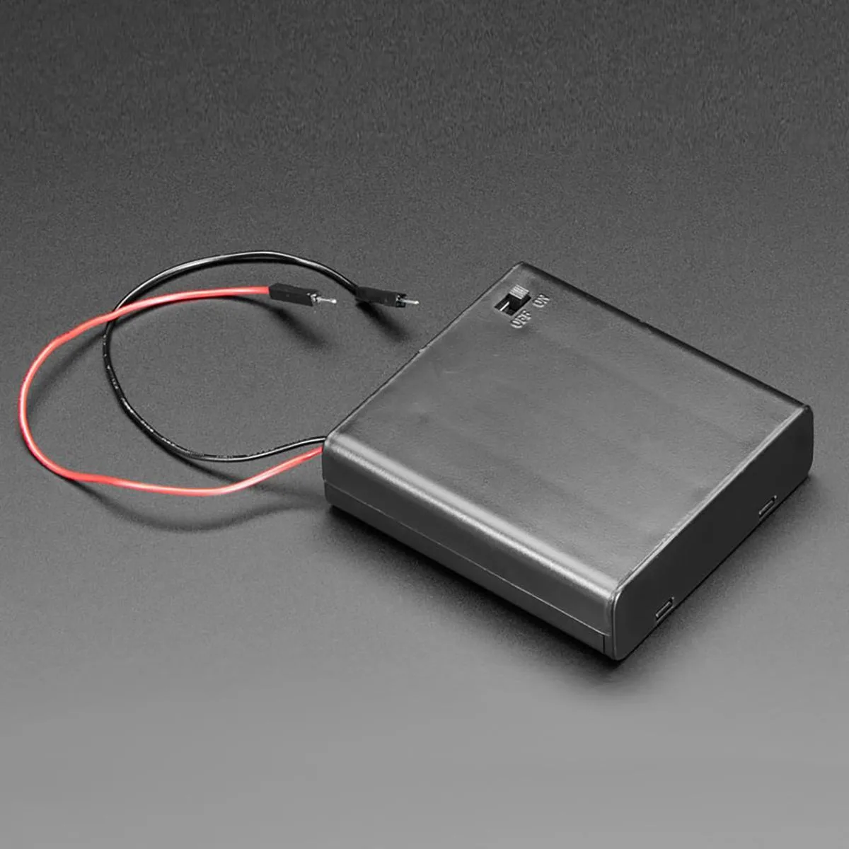 Adafruit Adafruit 4 x AA Battery Holder with Switch ADA-830 — product photo