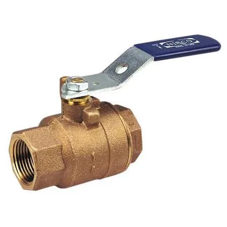 Nibco, Inc. Nibco, Inc. T58570NS 1/2" FNPT Bronze Ball Valve Inline — product photo