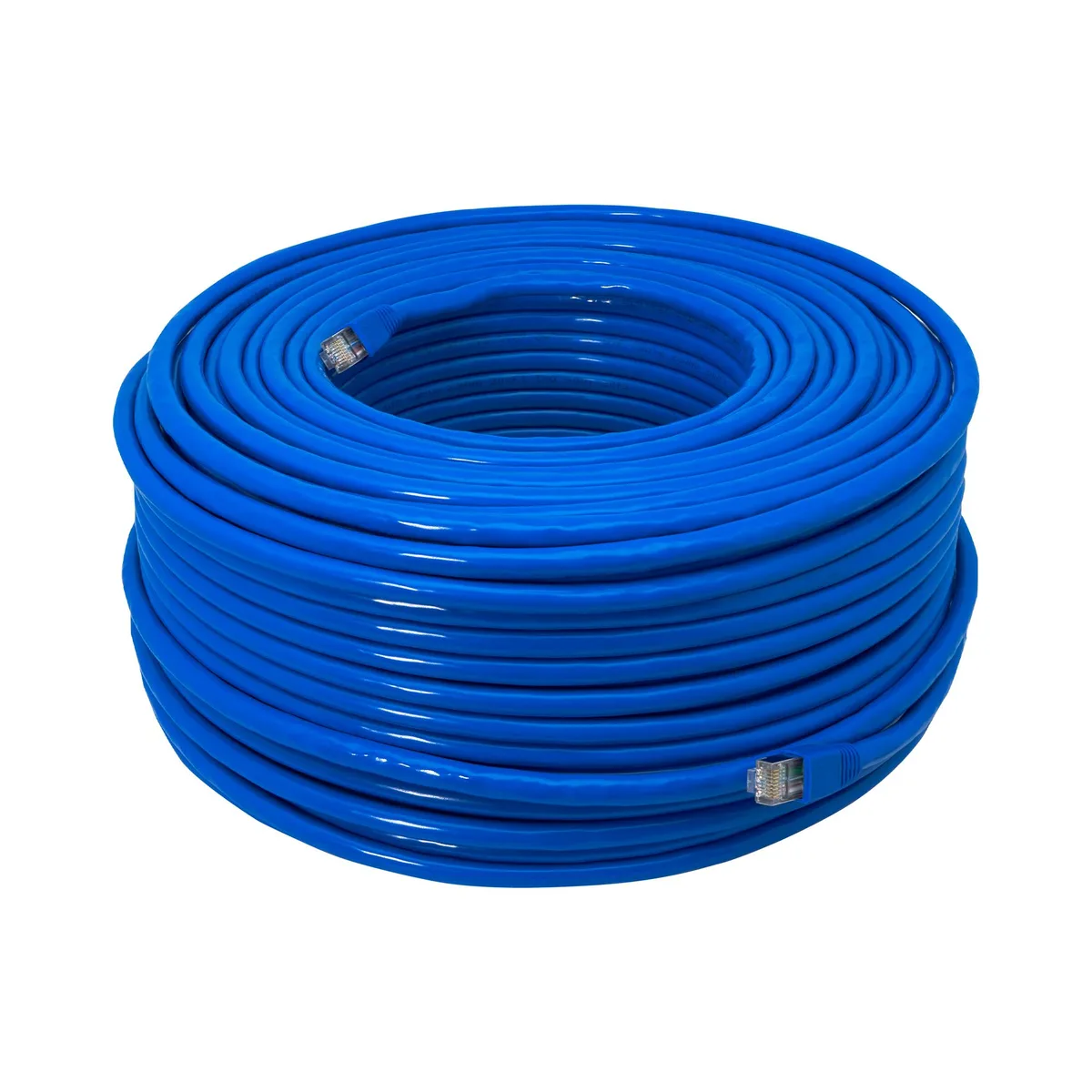 J-Tech Digital Inc. J-Tech Digital Inc. JTECH-CAT6ASF-300 Cat 6A SF/UTP 23AWG 300ft Blue — product photo