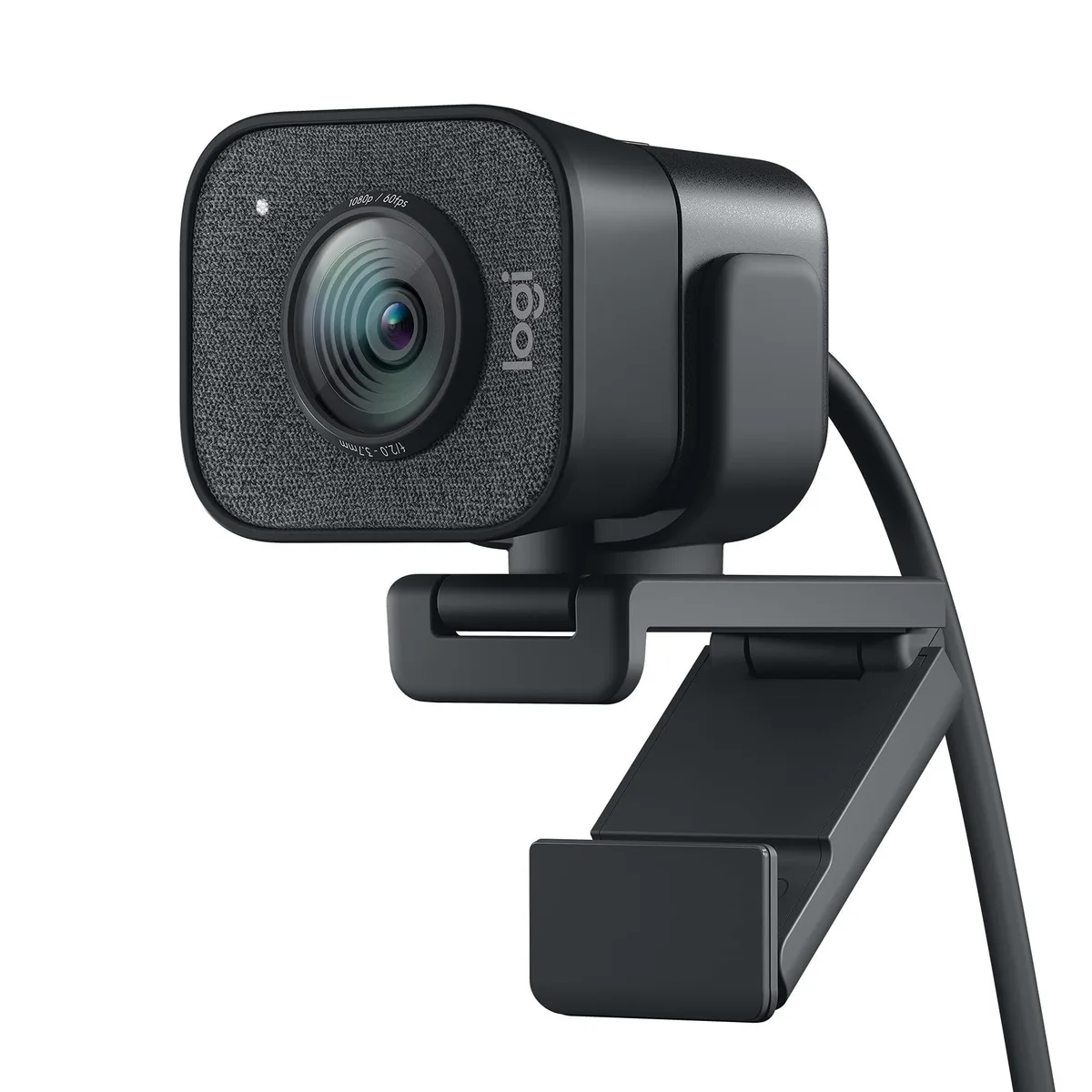 Logitech Logitech StreamCam 1080p 60 fps Graphite 2 in 1 accessory — product photo