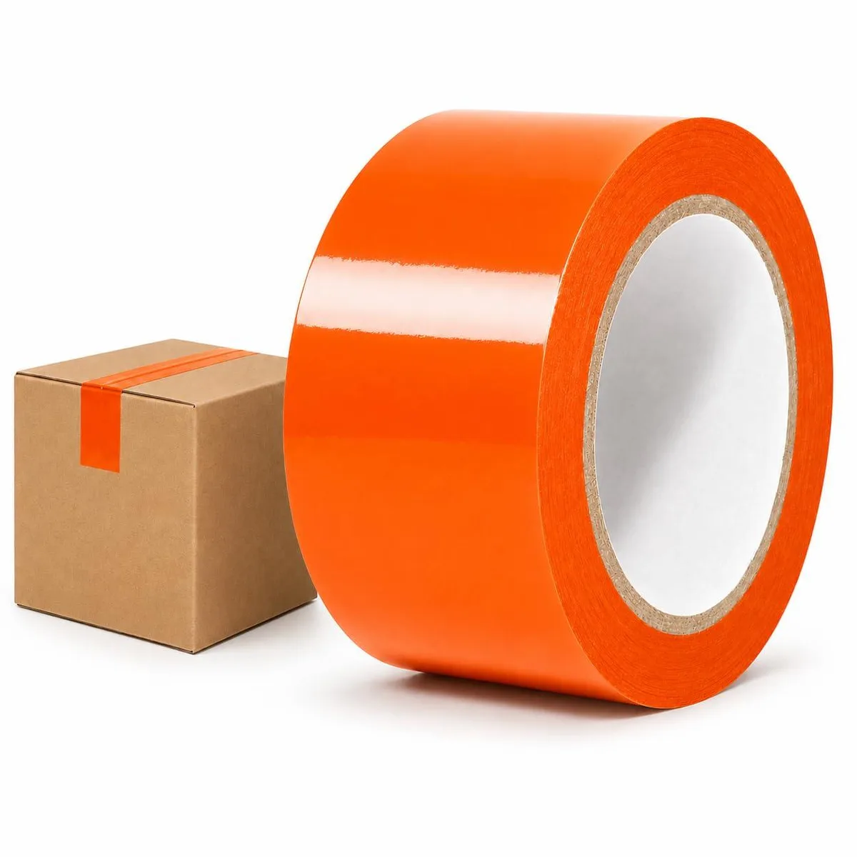  GGR Supplies Orange Packing Tape 2 in x 110 yd 28 micron acrylic — product photo