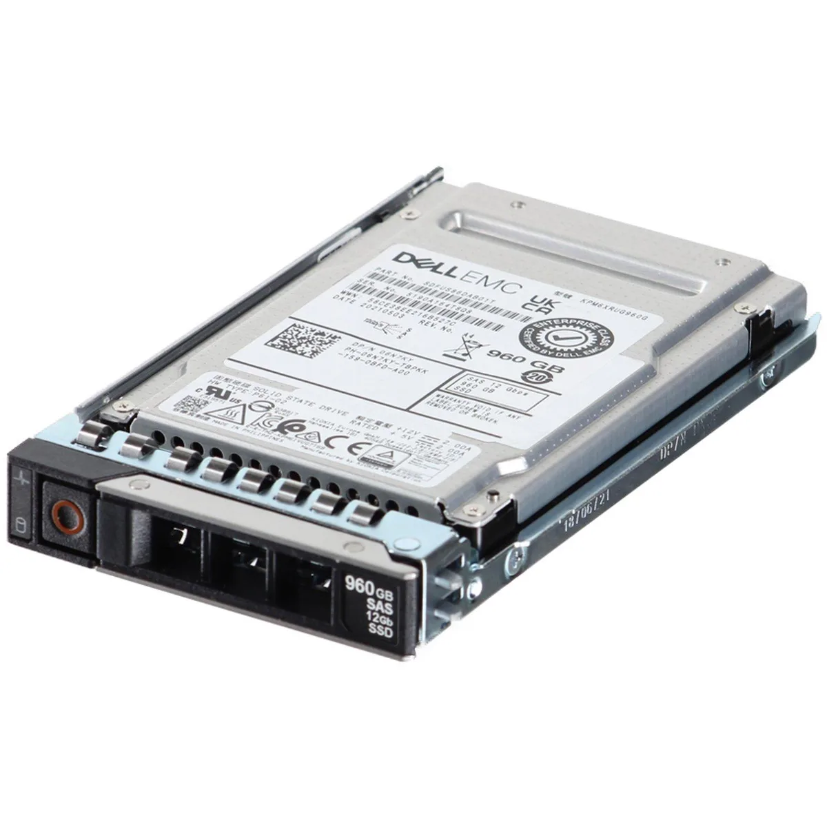 DELL DELL 6N7KY 960GB SAS 12/24Gbps RI TLC 2.5 enterprise SSD — product photo
