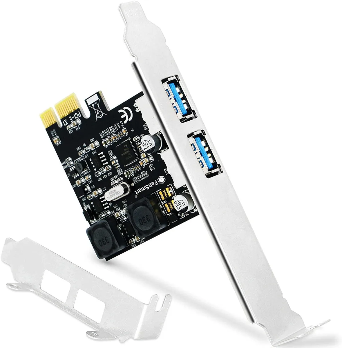 Winait Winait FS-U2-Pro 2-Port USB 3.0 PCIe Expansion Card — product photo